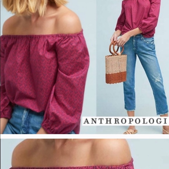 Anthropologie Tops - NWT Anthropologie off shoulder top
